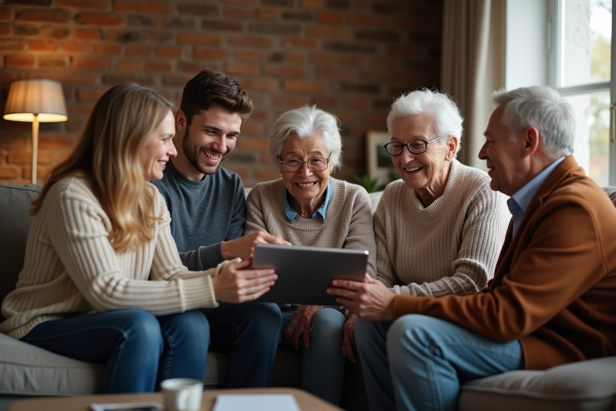 intergénérationnel communauté