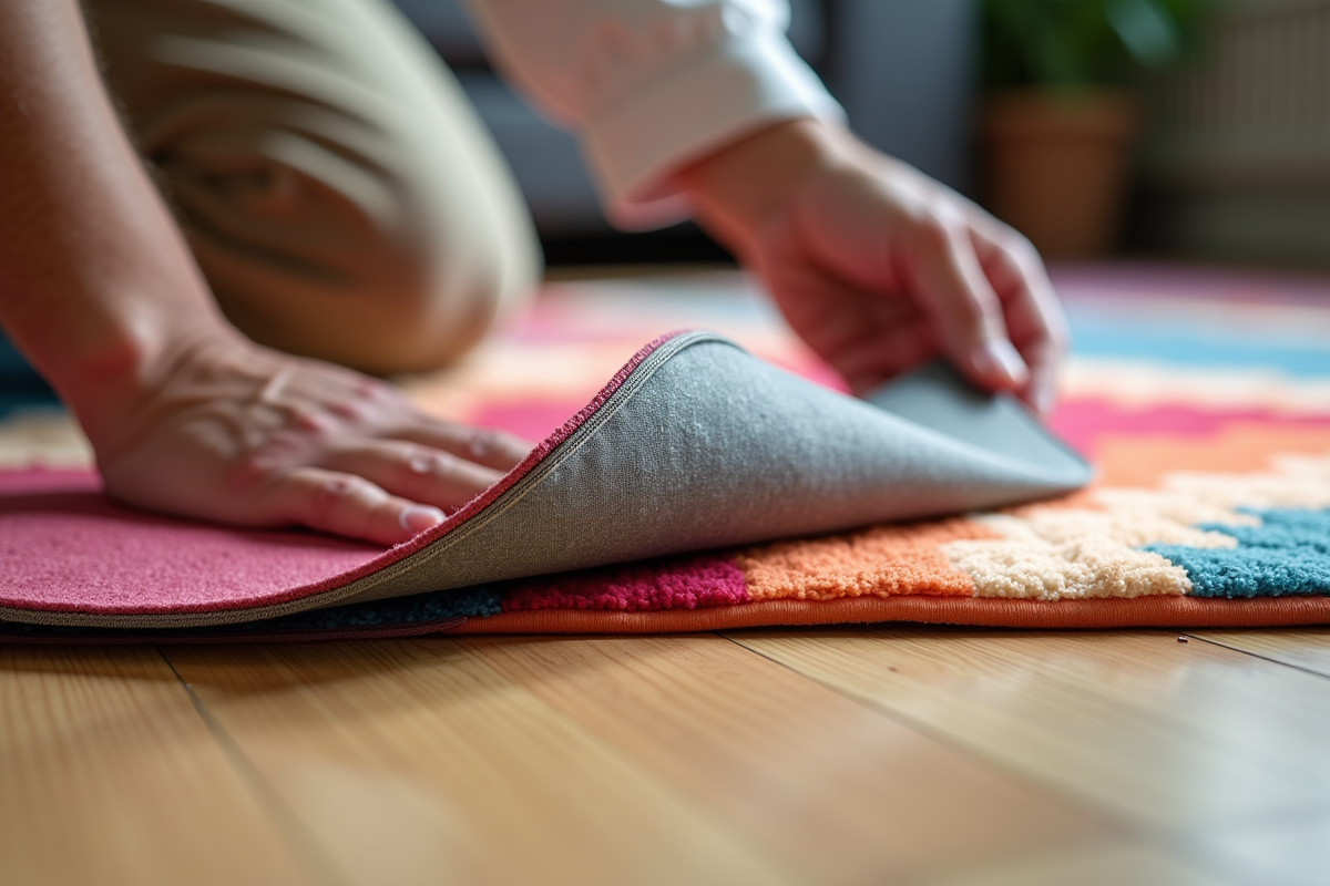 tapis adhérence